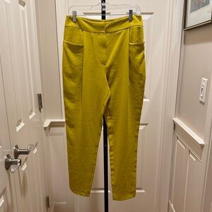 Women's Yellow Straight Leg Pants